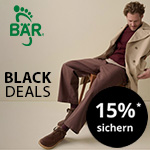 BÄR Black Weekend – 15% auf bequeme Schuhe für Sie & Ihn