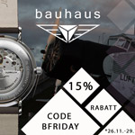 bauhaus uhren black friday 2021