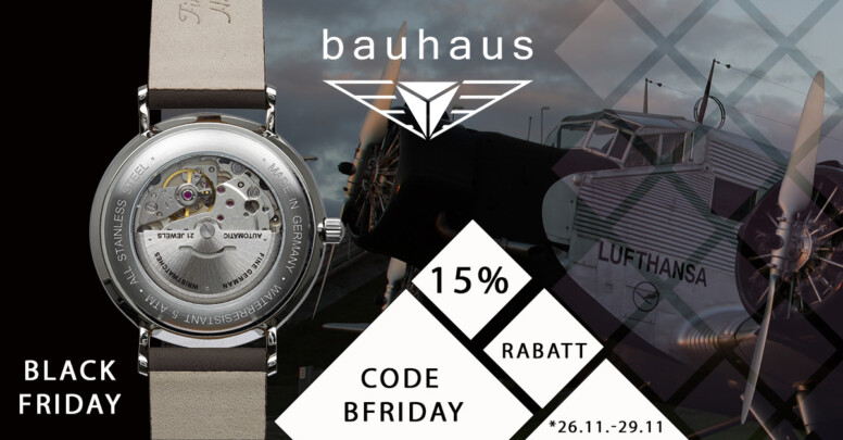 bauhaus uhren black friday 2021