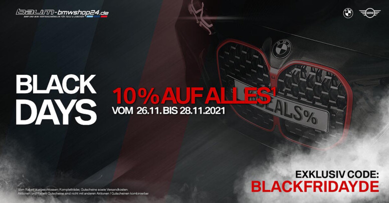 baum bmwshop24 black friday 2021