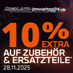 10% Extra auf Ersatzteile & Zubehör bei Baum BMWshop24