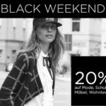 Black Weekend bei BAUR, 20% Rabatt auf Mode, Schuhe, Möbel & Wohntextilien!