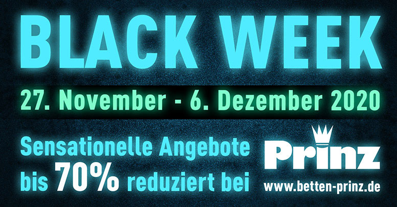 Betten Prinz Black Friday 2020