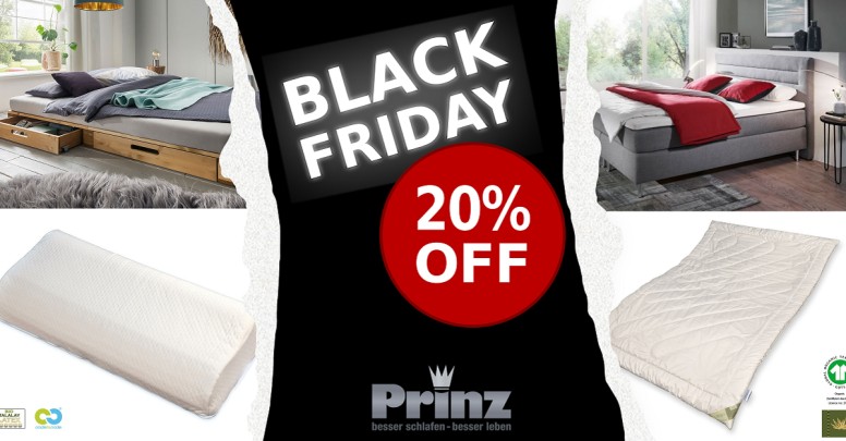 Betten Prinz Black Friday 2022