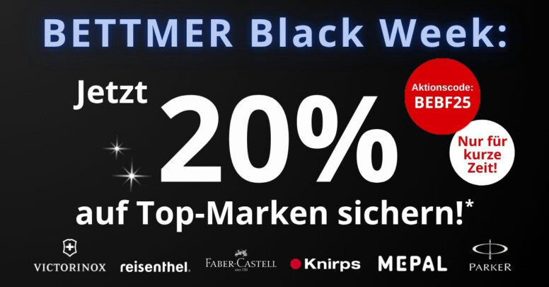 Bettmer Black Friday 2025