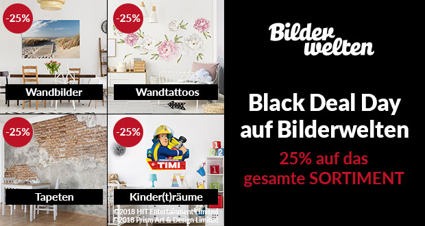 Bilderwelten.de Black Friday 2018