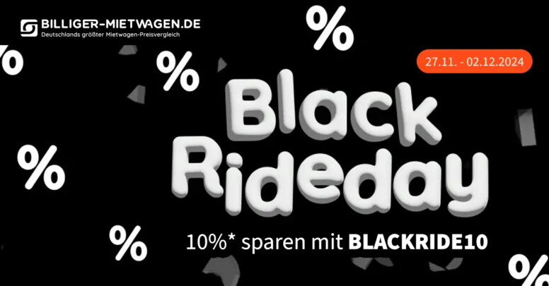 billiger mietwagen.de Black Friday 2024