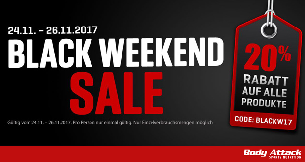 Body Attack Black Friday 2017