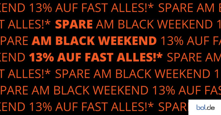 bol.de Black Weekend 2024