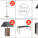 15% Rabatt auf das gesamte Sortiment von Bony Design – Möbel Made in Holland!