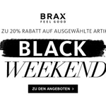 Sicher dir jetzt bis zu 20% Rabatt auf ausgewählte Artikel von Brax!