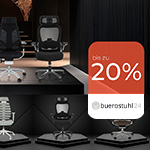 Black Office Weeks bei buerostuhl24 – Bis zu 20% Rabatt!