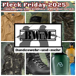 Fleck Friday bei Bundeswehr und mehr – 10% Rabatt auf Alles!