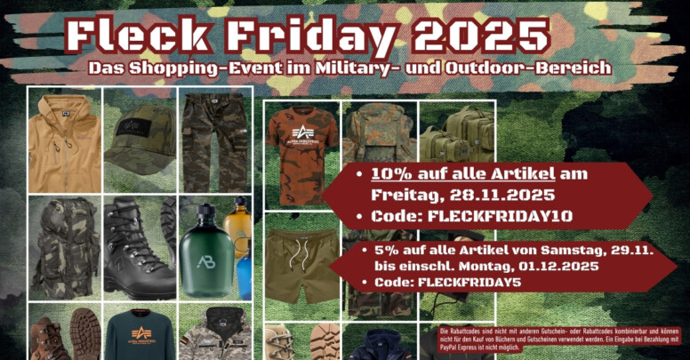 Bundeswehr und mehr Black Friday 2025