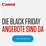 Canon: Die Black Friday Angebote sind da. Jetzt zugreifen und ordentlich sparen