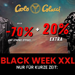 Black Week XXL: Bis zu 70% auf starke Styles bei CARLO COLUCCI