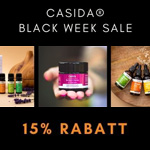 Exklusive 15% Black Week Rabatt auf das gesamte Casida-Sortiment