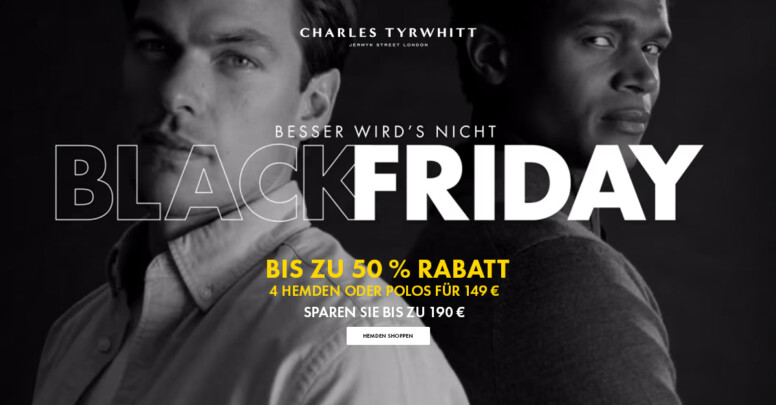 Charles Tyrwhitt Black Friday 2024