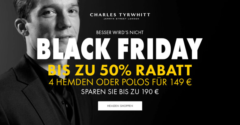 Charles Tyrwhitt Black Friday 2025