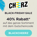 Black Friday Sale bei Cheerz, sicher die 40% Rabatt auf das ganze Sortiment an Fotoprodukten!