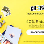 40% Rabatt auf alle Fotoprodukte von Cheerz!