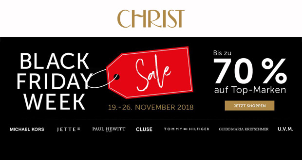 Christ Black Friday 2018