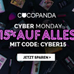 Cyber Monday bei Cocopanda.de, erhalte jetzt 15% Rabatt auf das gesamte Beautysortiment!