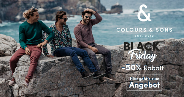 Colours & Sons Black Friday 2018