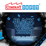 Eine Woche 7% Rabatt auf Lagertechnik bei CompanyDepot