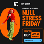 congstar Null Stress Friday – Jetzt entspannt sparen