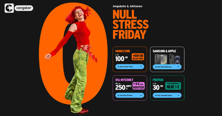 Congstar Black Friday 2025