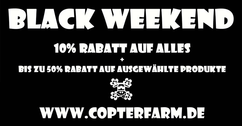 CopterFarm Black Friday 2020