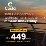 Costa Kreuzfahrten Black Friday 2024