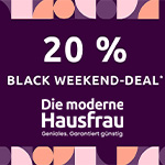 Jetzt 20% auf viele Artikel im Shop von Die moderne Hausfrau