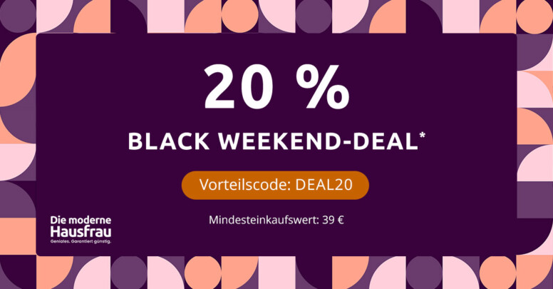 Die moderne Hausfrau Black Friday 2025