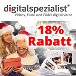 Black Friday bei Digitalspezialist: 18% Rabatt auf alle Digitalisierungsaufträge*