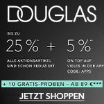 Douglas Cyber Monday – Nur heute 10 Gratis Proben sichern