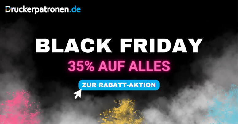 Druckerpatronen.de Black Friday 2025