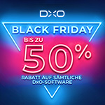 DxO Black Friday – Bis zu 50% auf Software + 5% Extra Rabatt