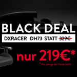 Black Deal: Gaming-Stuhl DXRacer DH73 für nur 219 EURO