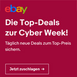 Sicher dir jetzt die eBay Top-Deals zur Cyber Week