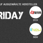 eFox gewährt bis zu 50% Rabatt auf Produkte ausgewählter Hersteller!