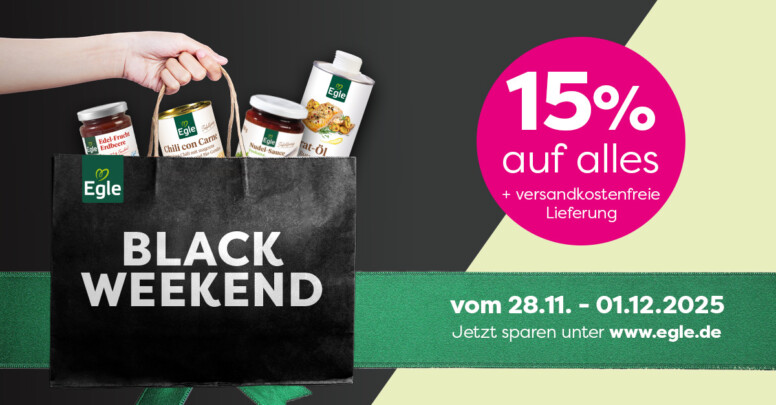 Egle Black Friday 2025