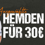 Verschiedene Hemden für nur 30 EURO im emilio adani Onlineshop