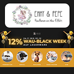 WAU Black Week bei Emmy & Pepe – Jetzt 12% sparen!