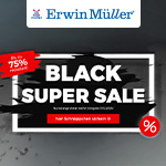 Black Super Sale bei Erwin Müller – Jetzt bis zu 75% sparen!