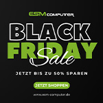 Black Friday Sale bei ESM Computer – Jetzt bis zu 50% sparen