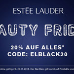 Beauty Friday bei Estée Lauder – 20% Rabatt auf deine Bestellung