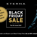 Hemden und Blusen bei Eterna zum Black Friday Preis bis zu 60% reduziert!