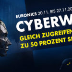 Cyberweek bei Euronics – Spare jetzt bis zu 50% auf ausgewählte Produkte!